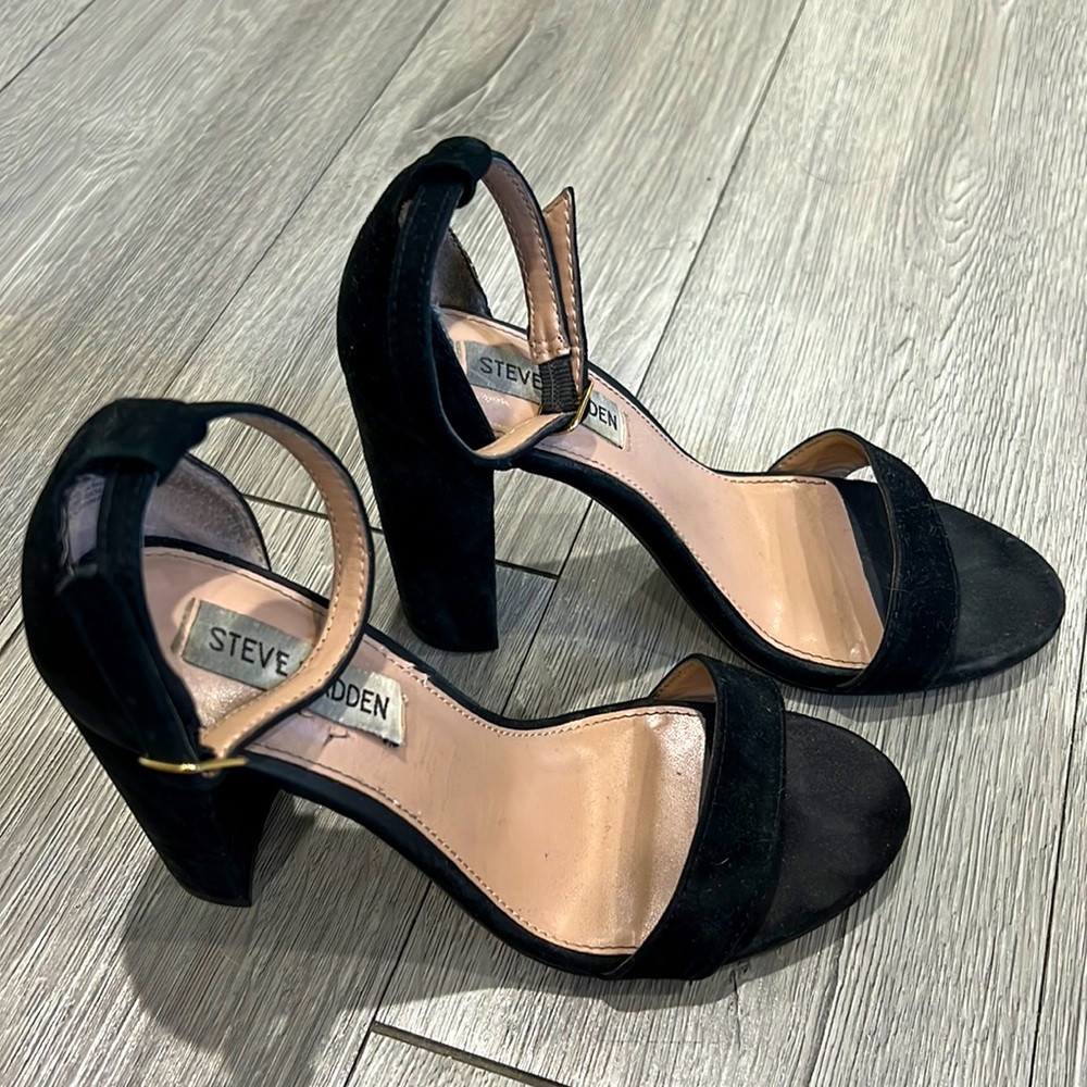 Steve Madden Black Heels